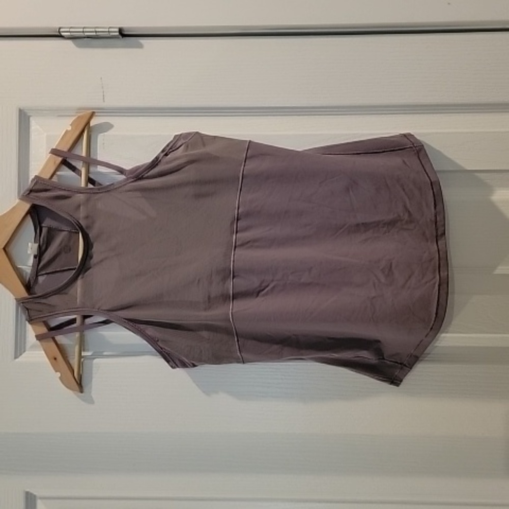 Lululemon Fresh in Mesh tank top - Dusky Lavender - Picture 6 of 11